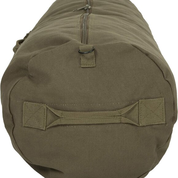 Deluxe Duffel Bag With Zipper For Gym, Travel, & Storage - Picture 3 of 8